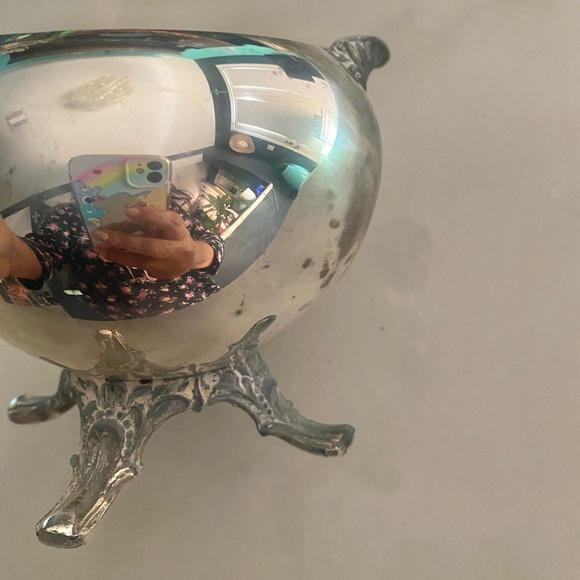 VTG Wm Rogers Silver Plate Creamer Dish - Picture 5 of 11